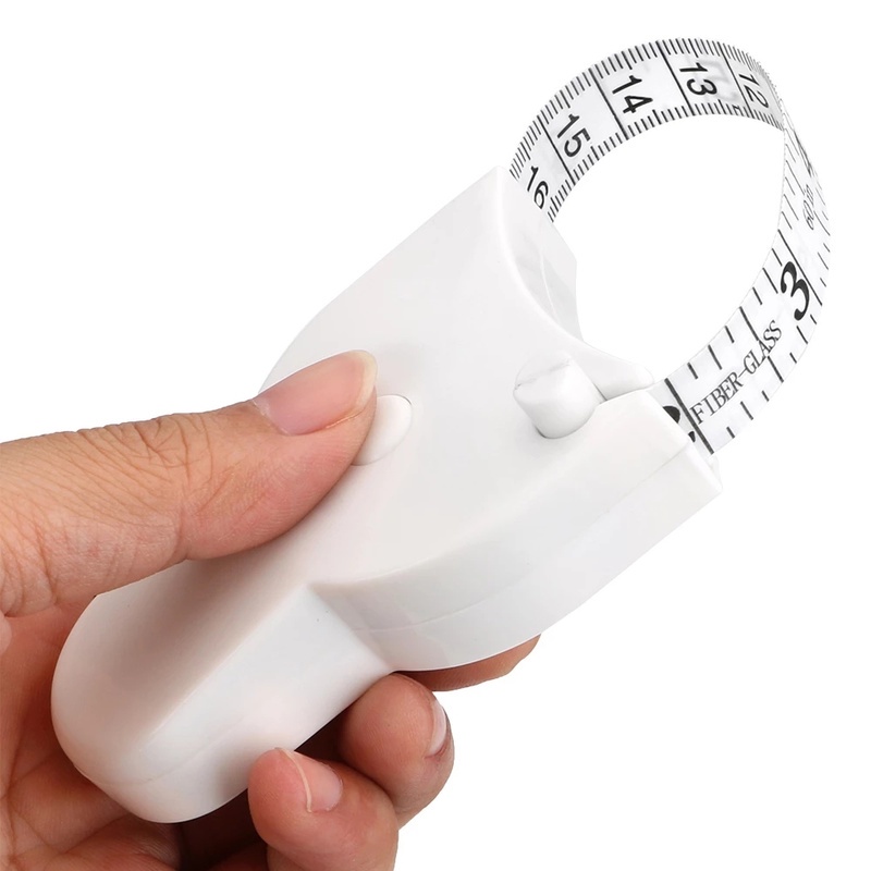 Thước Dây Cuộn Hình Đèn Pin Tự Động Đo Cơ Thể