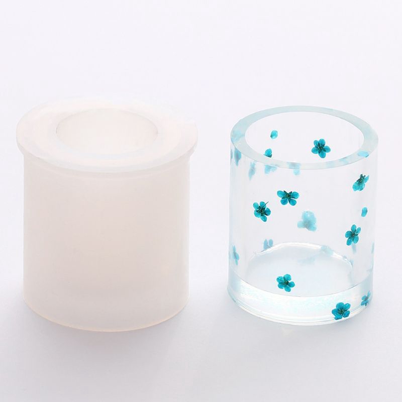 Bộ 2 Khuôn Silicone Làm Chậu Cây Cảnh Tiện Lợi