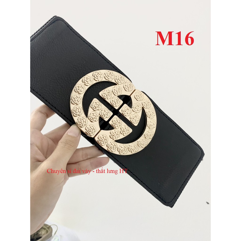 Đai váy belt 8cm G HOA M16