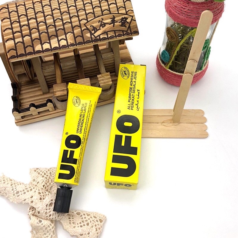 Combo 2 chai keo dán đa năng UFO 35ml- dùng cho mô hình nhà búp bê DIY