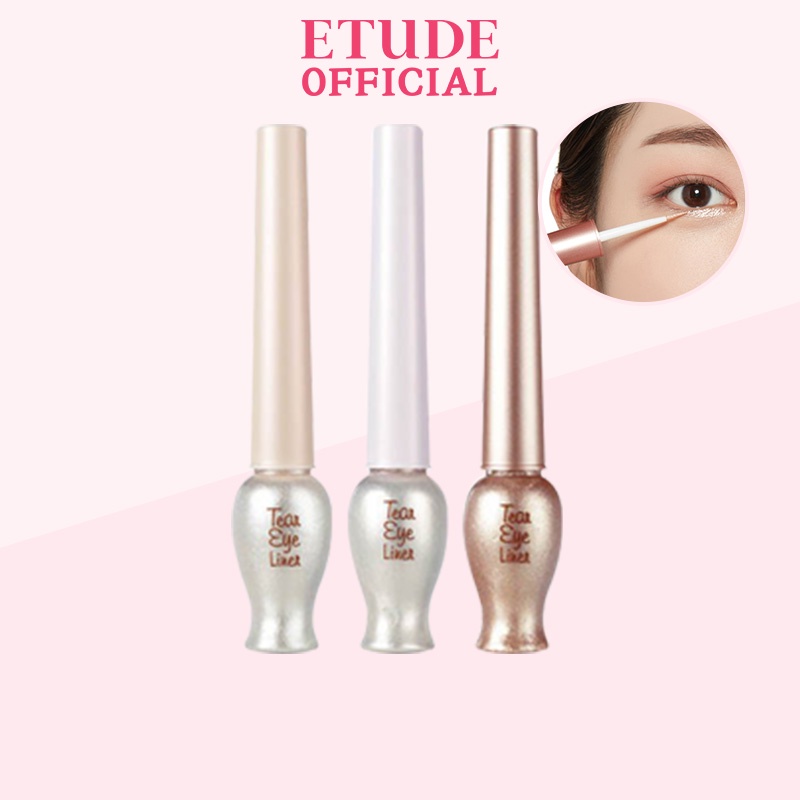 Bút kẻ mắt chứa nhũ pha lê và ngọc trai ETUDE Tear Eye Liner 8g