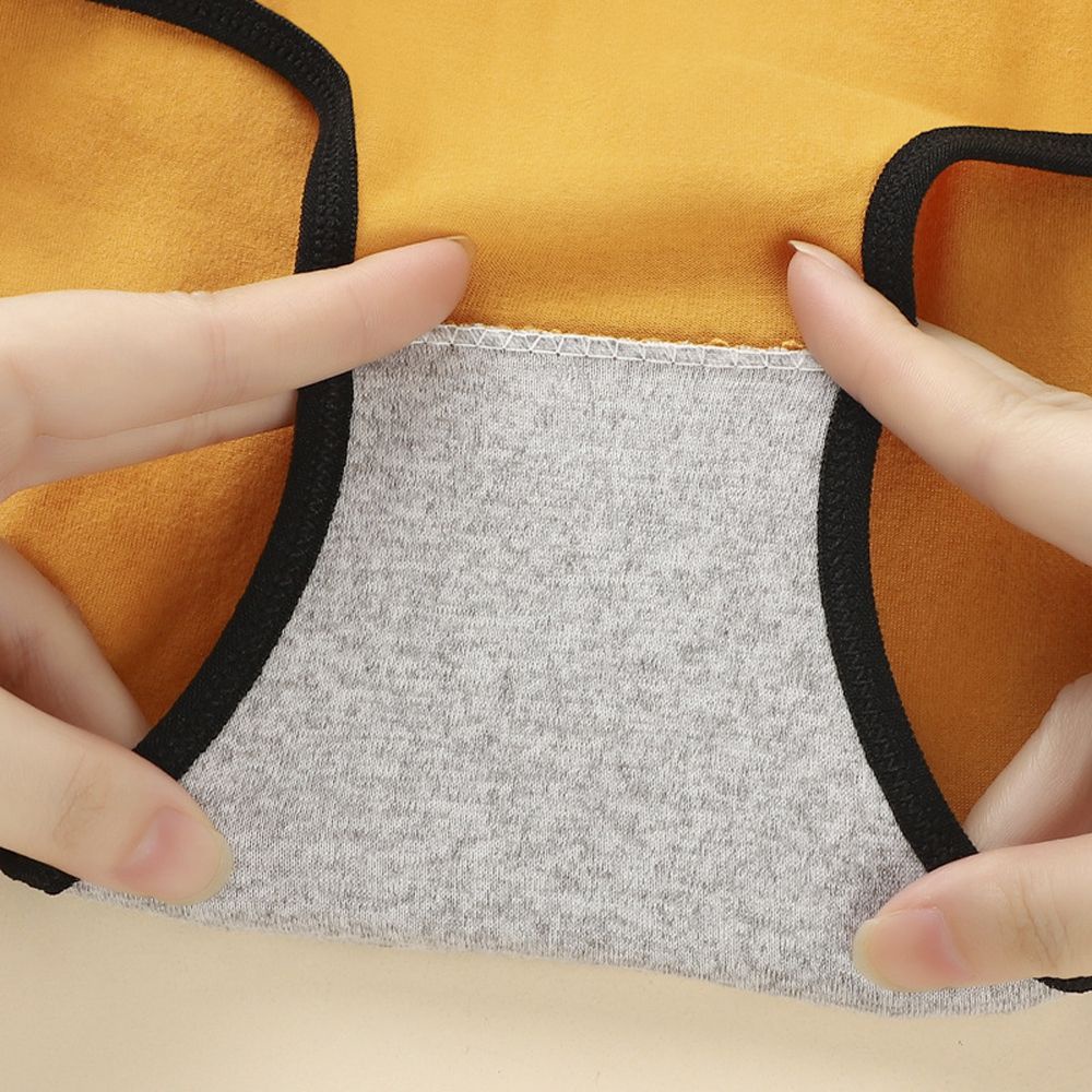 Quần Lót Cotton Thoáng Khí Lưng Vừa Đính Nơ Màu Trơn Gợi Cảm Cho Nữ