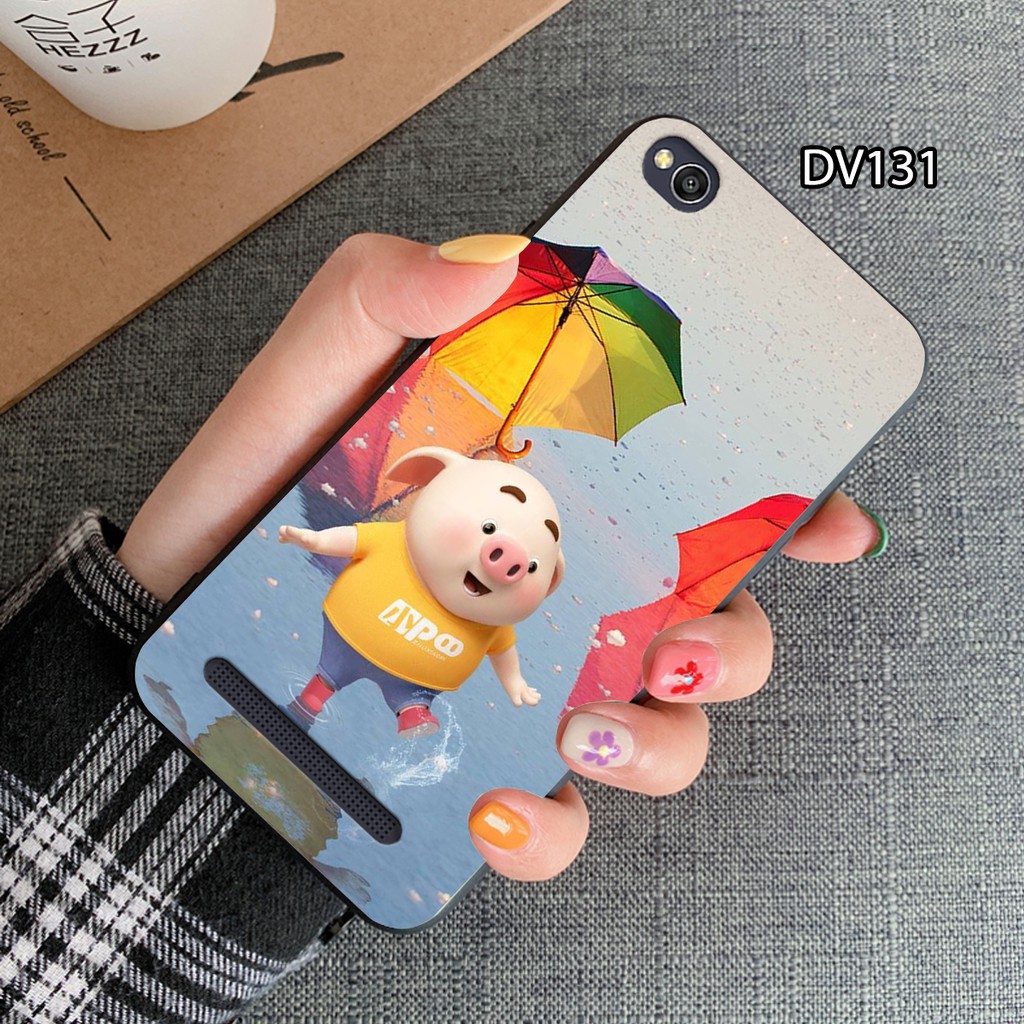 ỐP LƯNG XIAOMI REDMI 4A - XIAOMI REDMI 5A IN HÌNH HEO ĐÁNG YÊU