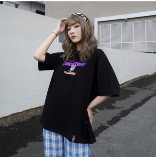 [Ảnh thật + Có VIDEO ở sau] Áo thun Unisex tay ngắn Tsun lucky