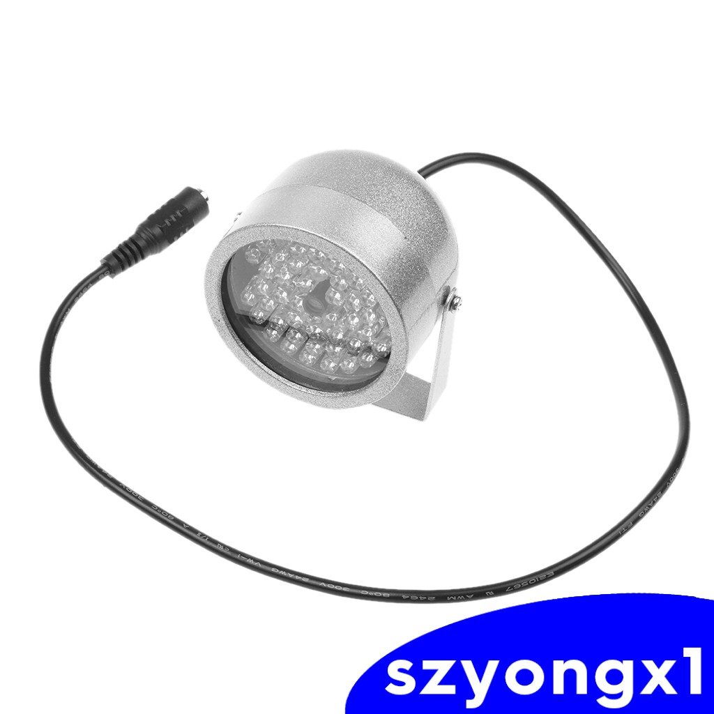 Đèn Led Hồng Ngoại 48 Bóng Hỗ Trợ Nhìn Ban Đêm 12v