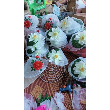 nón sen chụp ảnh