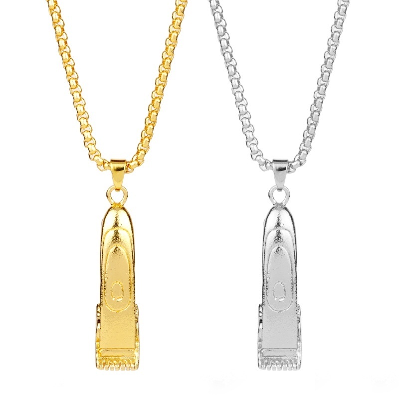 Vòng cổ mặt hình cây kéo thời trang cho nam