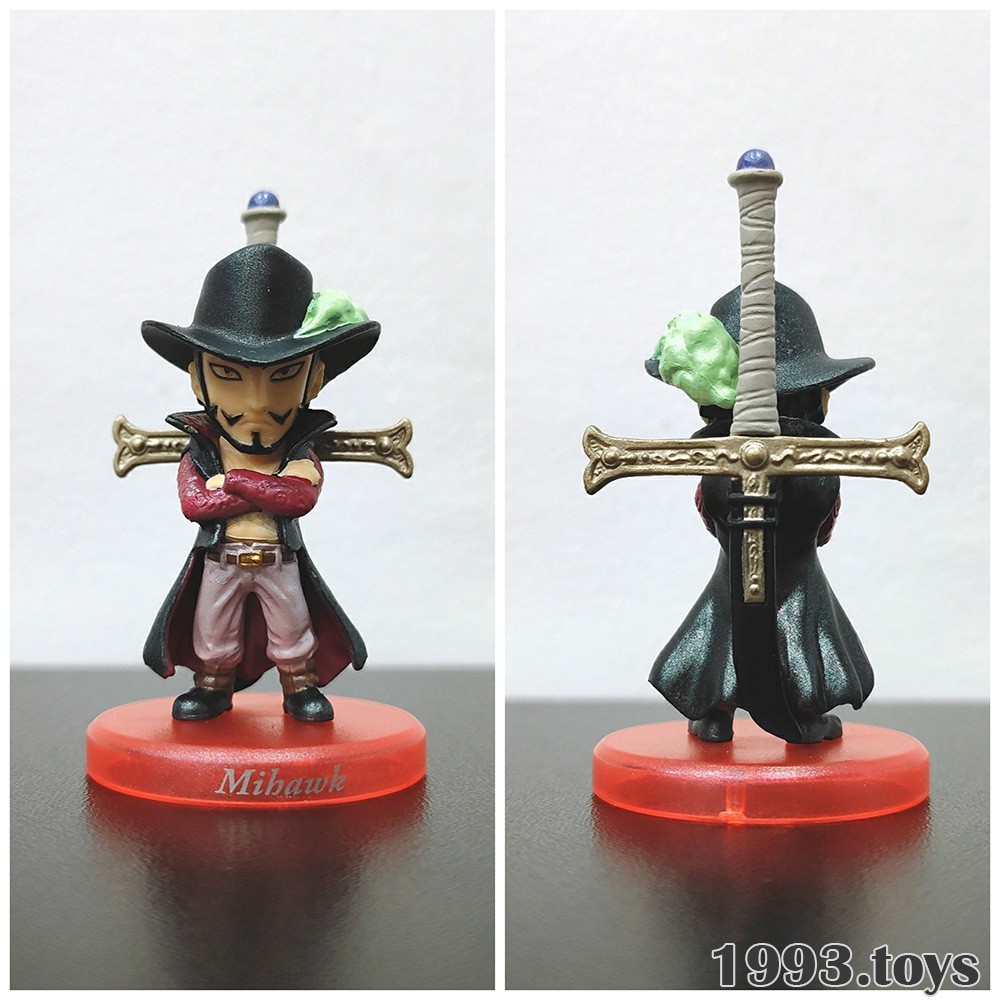 [nobox - 2nd] Mô hình chính hãng Bandai figure One Piece Collection SD Super Deformed Vol.15 FC15 - Mihawk (Pearl Ver.)