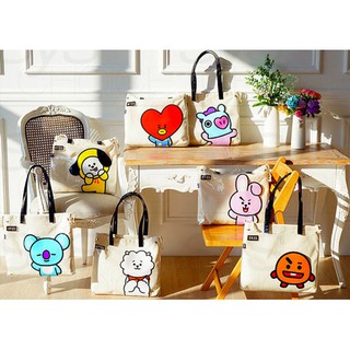 SHOULDER BAG BT21 ( Túi Tote Trong Suốt ) 2 in 1