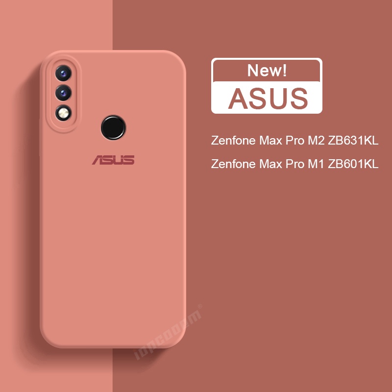 Ốp Điện Thoại Silicon Mềm Màu Trơn Cho Asus Zenfone Max Pro M2 Zb631Kl M1 ZB601KL ZB602KL X01BDA Zenfone Live L1 ZA550KL L2 ZA551KL