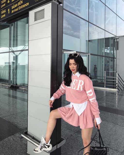 Set thể thao 3 món kèm sơ mi siêu xinhhhhhh