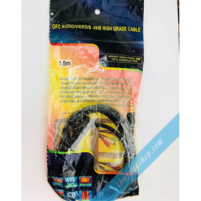 Cáp nối dài dây loa chuẩn 3.5 đực cái dài 1.5 Mét 3 Mét