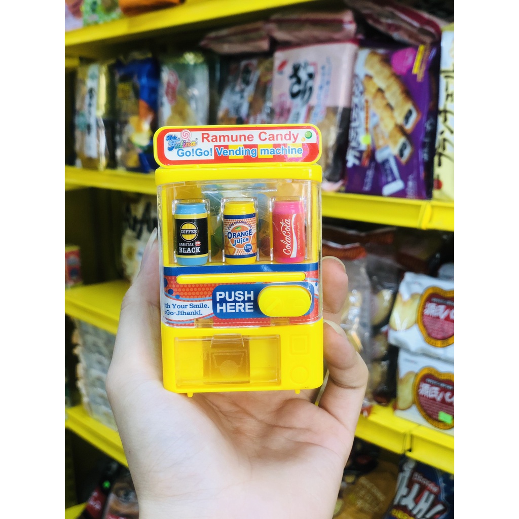 [MÁY BÁN NƯỚC] Kẹo Đồ Chơi Máy Bán Nước Tự Động Thích Hợp Cho Các Bé (MÀU NGẪU NHIÊN) - Nhật Bản