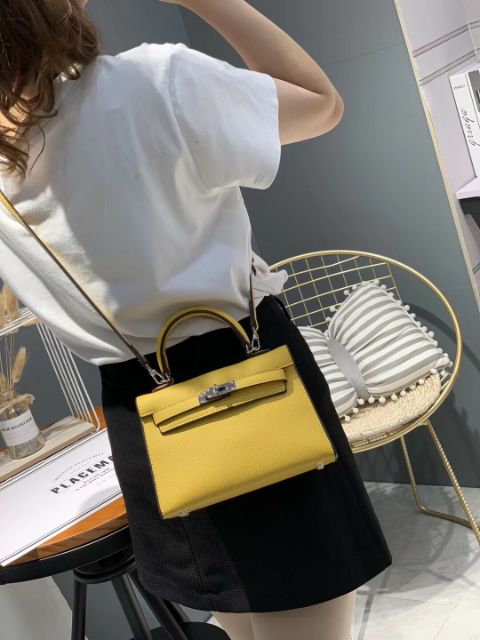 Kelly quai xách chanh sả sz 21