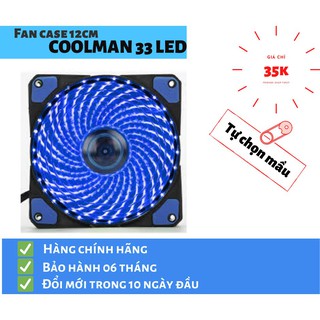 Fan Case 12cm Coolmoon 33 màu.