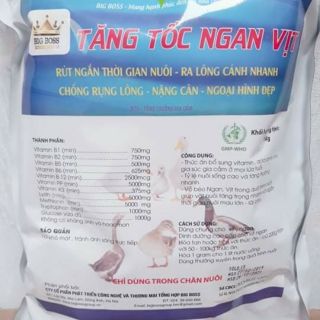 Tăng tốc ngan, vịt.