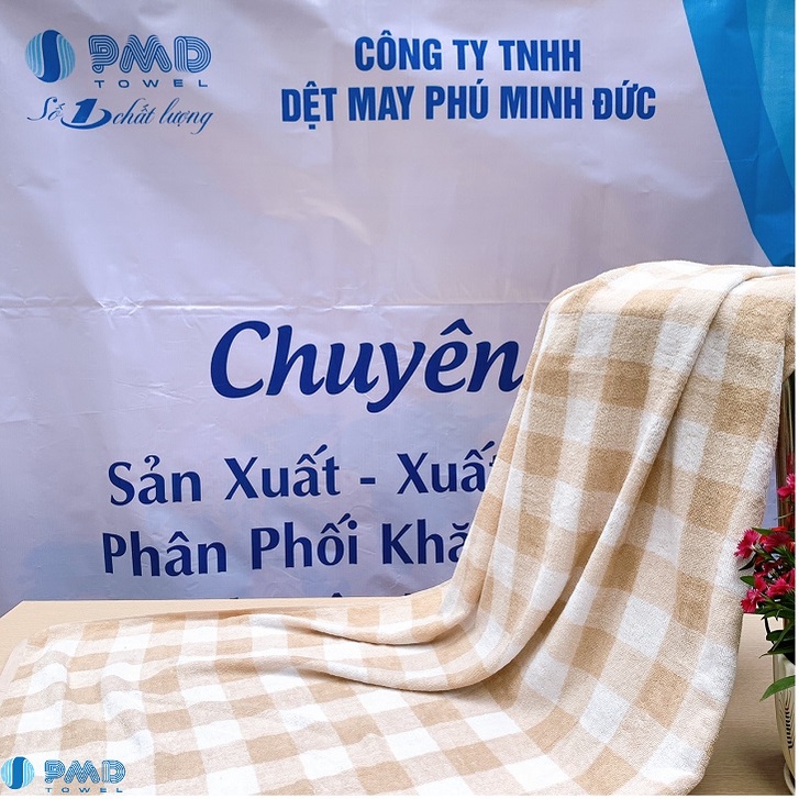 Khăn tắm 70x140cm xuất Nhật cotton giá rẻ cực mềm thấm nước tốt nhanh khô không sổ lông phai màu khi dùng