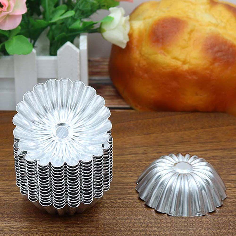 Khuôn Nhôm mini Làm Bánh Quy / Bánh Quy / Trứng Có Thể Tái Sử Dụng