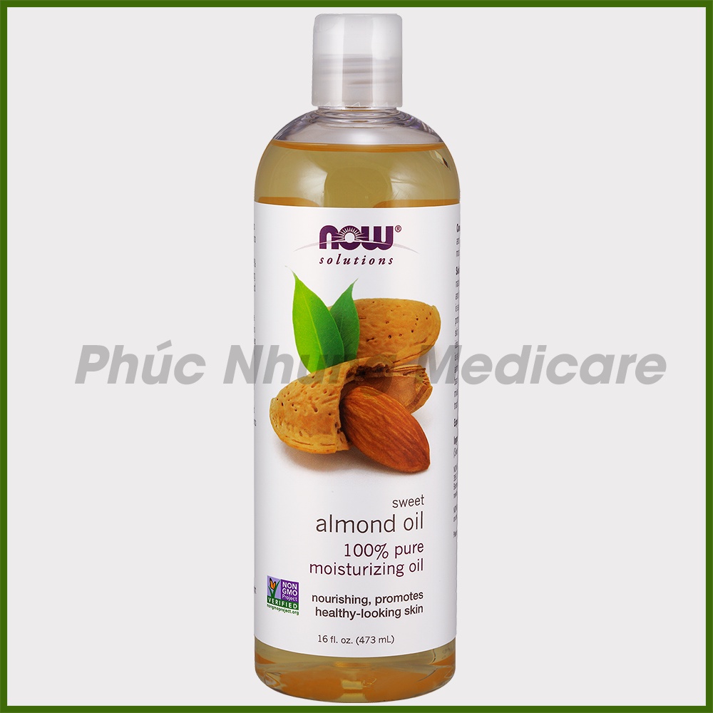 Dầu Hạnh Nhân Ép Lạnh 100% Nguyên Chất _ NOW