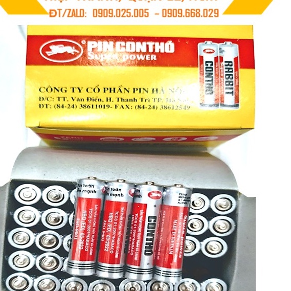 PIN CON THỎ AAA -  An toàn bền vững - Đạt tiêu chuẩn IS0 9001 - sản phẩm của HABACO