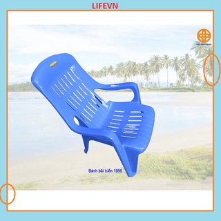 Ghế bành đơn Lifevn bành bãi biển MS 1856 nhựa cao cấp Việt Nhật Ghế nhựa có tựa ngả lưng - Bành Bãi Biển