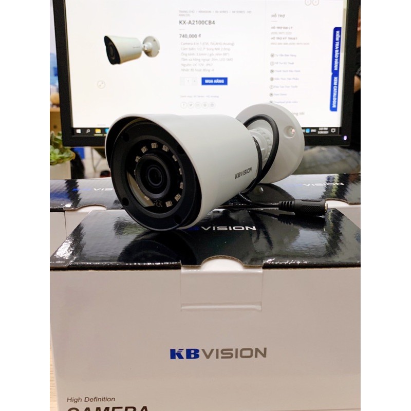 Camera Kbvision Thân KX-2100CB4 2.0MP