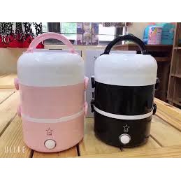 Hộp Cơm Cắm Điện Hâm Nóng Inox Cao Cấp 3 Tầng Đa Năng Làm Nóng Nhanh An Toàn Chính Hãng