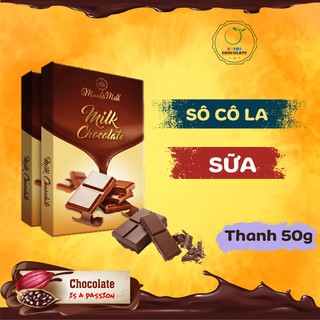 Socola sữa thanh 50g || Mark & Milk Chocolate