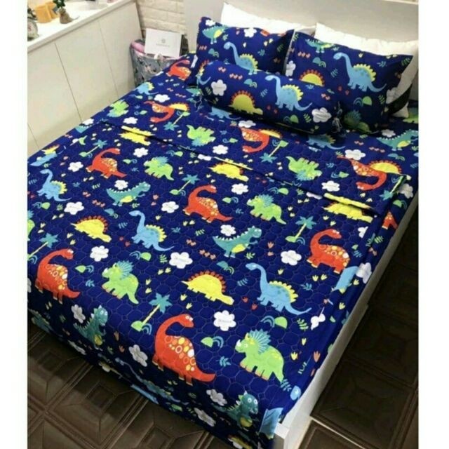 Bộ Drap Mền Hè 5 Món Poly Cotton Gồm Mền Hè + Drap + 2 Áo Gối + Áo Gối Ôm Đủ Kích Cỡ 1m2 1m4 1m6 1m8 2m2 Album 2022-02