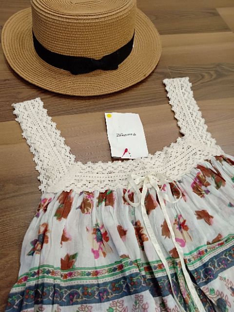 Áo váy hoa vintage