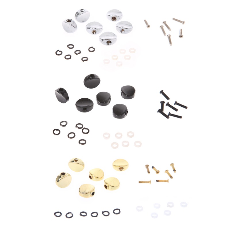 Set 6 Nút Nhựa Chỉnh Dây Đàn Guitar Thay Thế Tiện Dụng