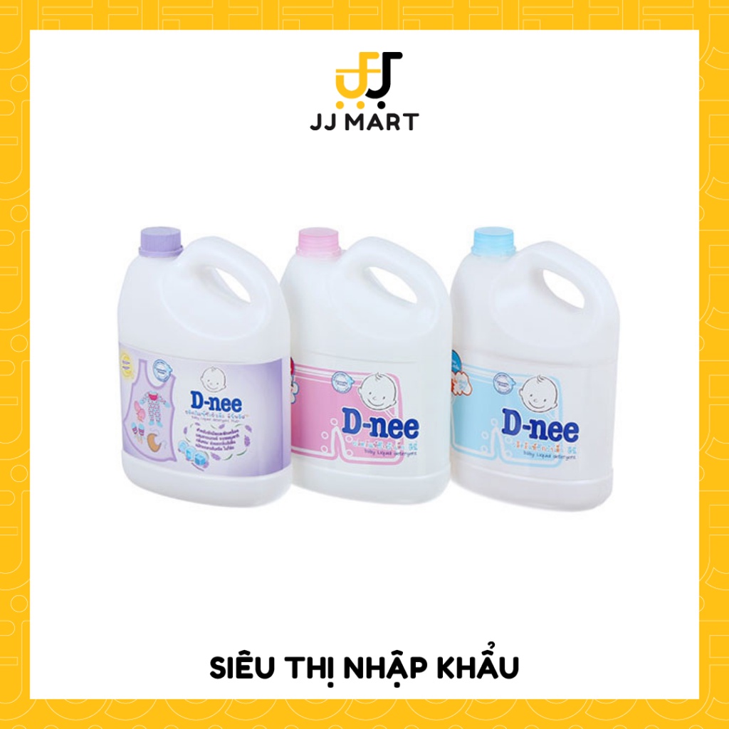 D-Nee - Nước giặt/ xả mềm quần áo em bé 3L ( Có nhiều màu )