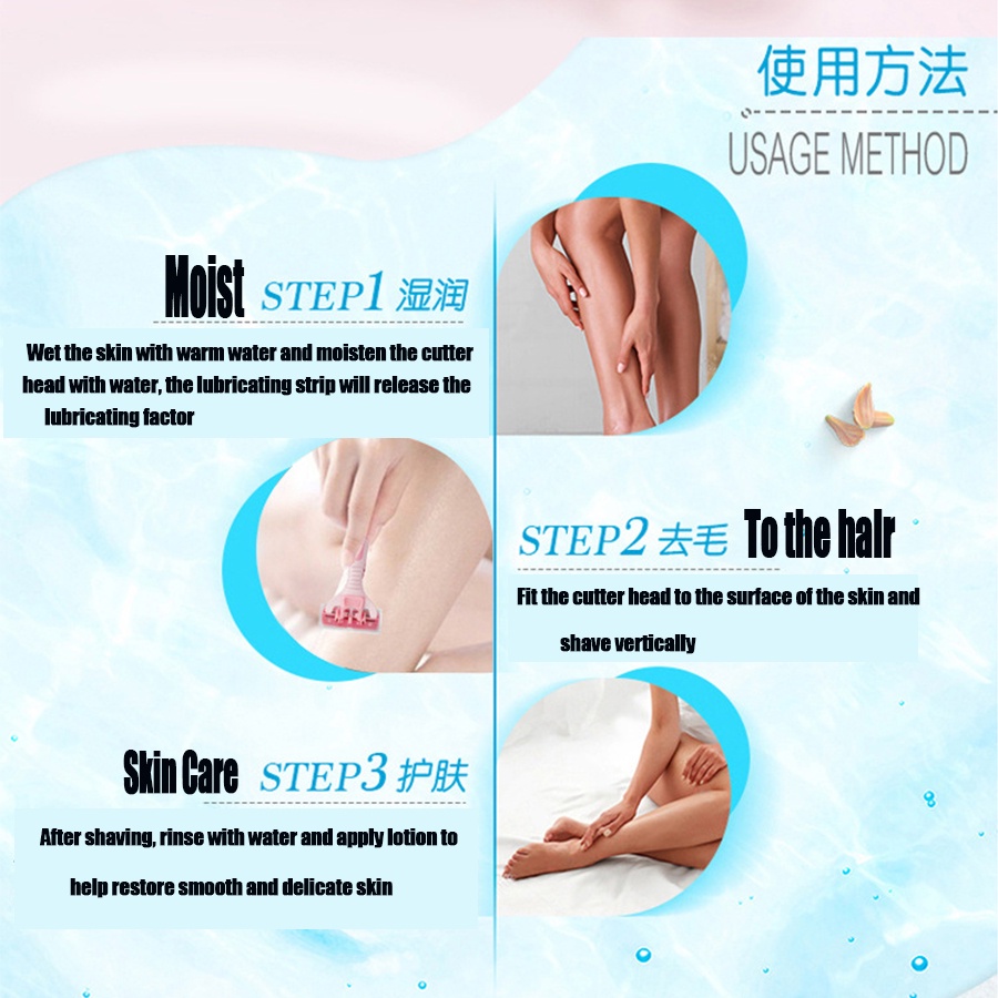 Set 2 Máy Cạo Lông Mini Dùng Cho Cơ Thể Tiện Dụng