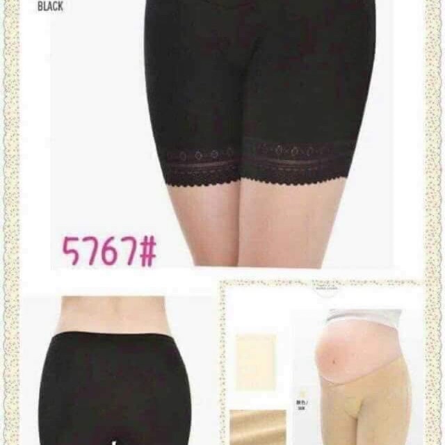 Quần đùi mặc váy dành cho bà bầu