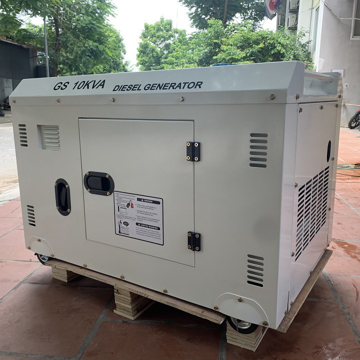 [Freeship] - Máy phát điện Honda chạy dầu GS 10KVA New, điện 220V