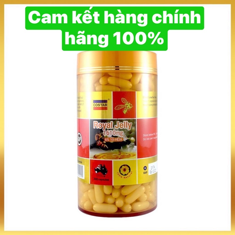 Sữa ong chúa Royal Jelly 1610 365 viên