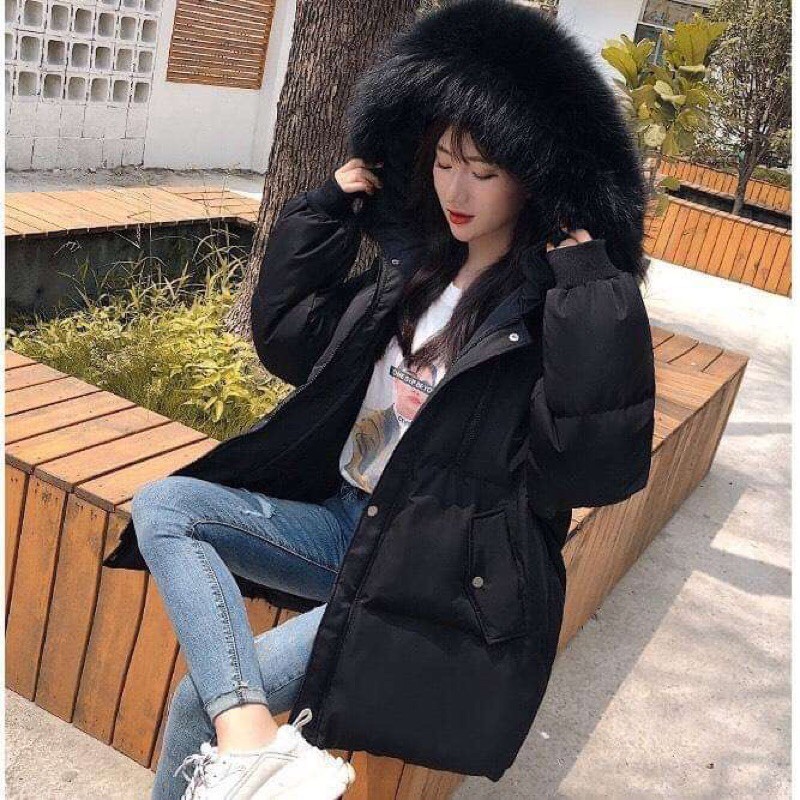 Áo khoác phao nữ form rộng Hàn Quốc | BigBuy360 - bigbuy360.vn