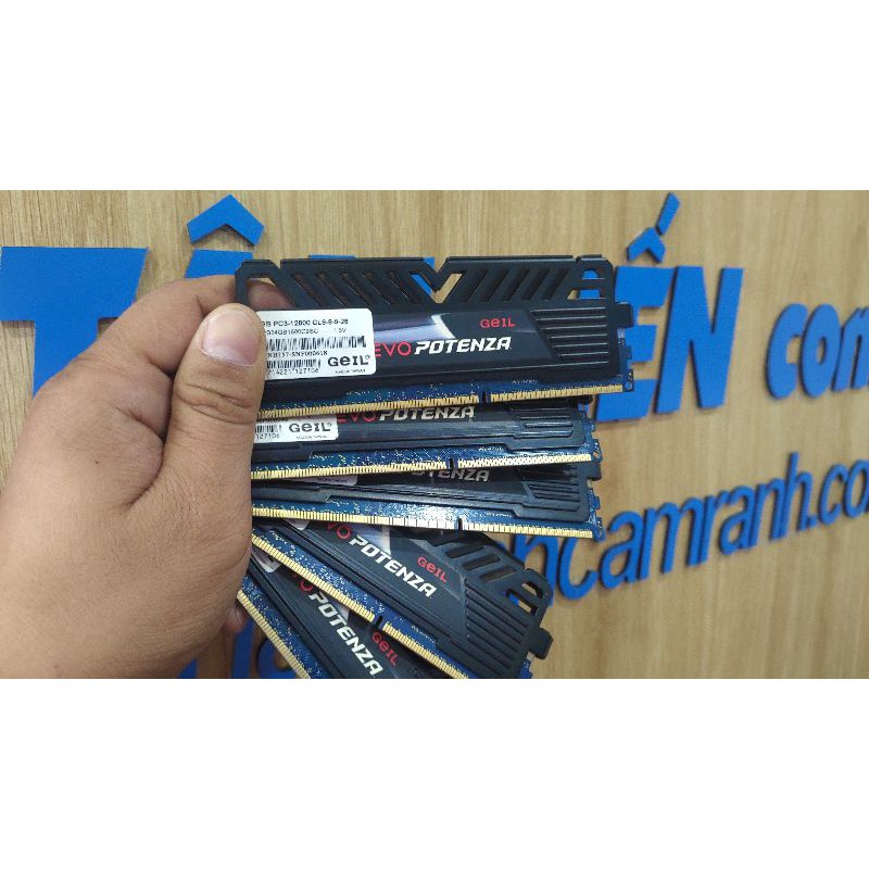 RAM 4G DDR3 bus 1600 tản nhiệt rất đẹp | WebRaoVat - webraovat.net.vn