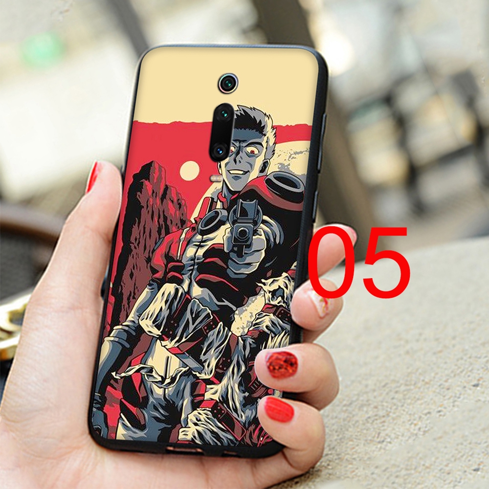 Mềm Ốp Điện Thoại Silicon Họa Tiết Trigun Dành Cho Xiaomi Cc9 Cc9e 9t A3 Pro Redmi 7a K20 Pro No108