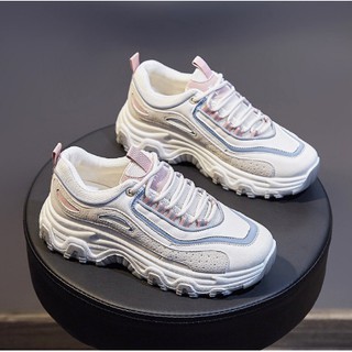 [ FreeShip - Bảo Hành ] Giày Thể Thao Nữ Đế Cao Đi Cực Êm Chân Chất Liệu Cao Cấp Bền Đẹp