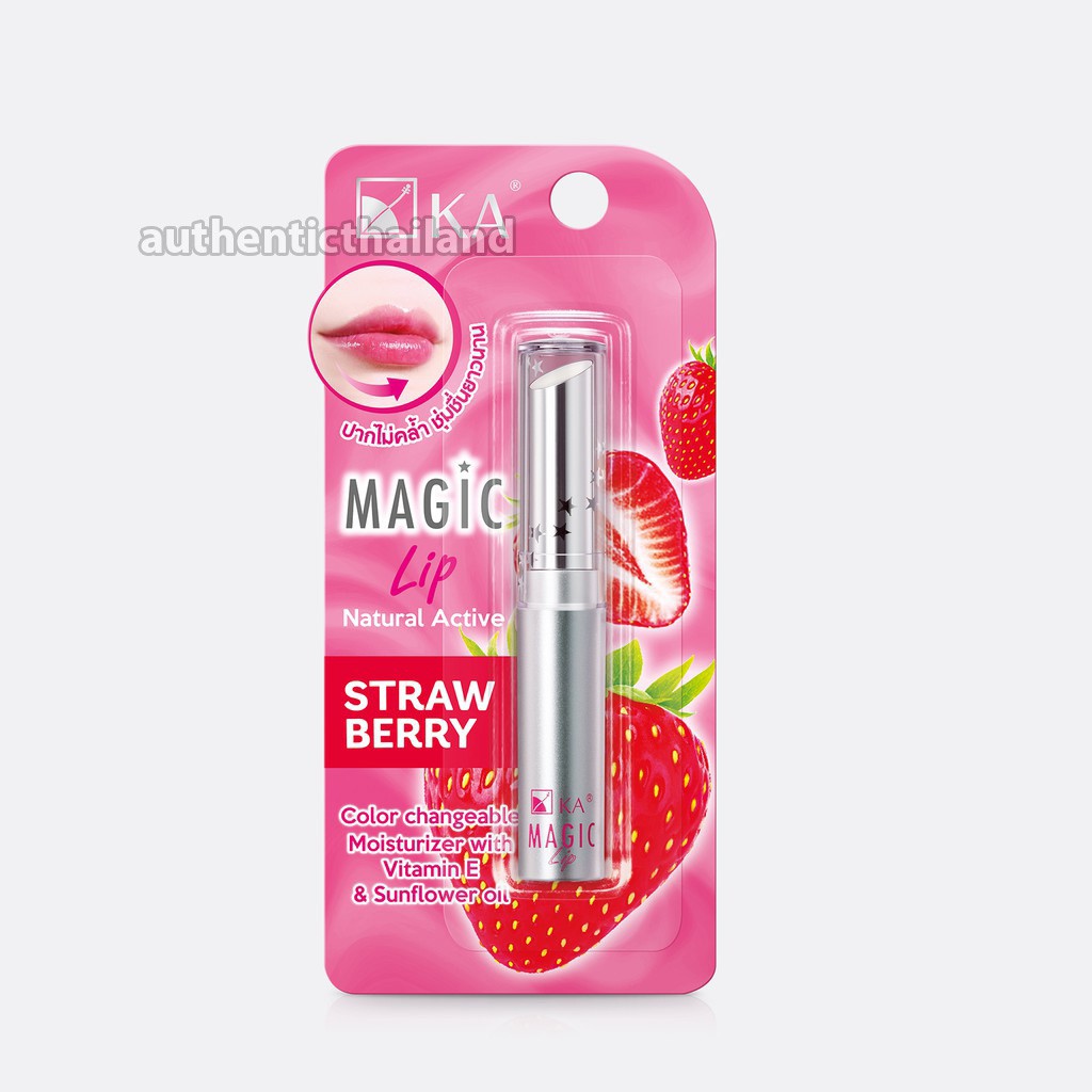 Son dưỡng có màu KA Magic Lip Natural Active 2.2g | BigBuy360 - bigbuy360.vn