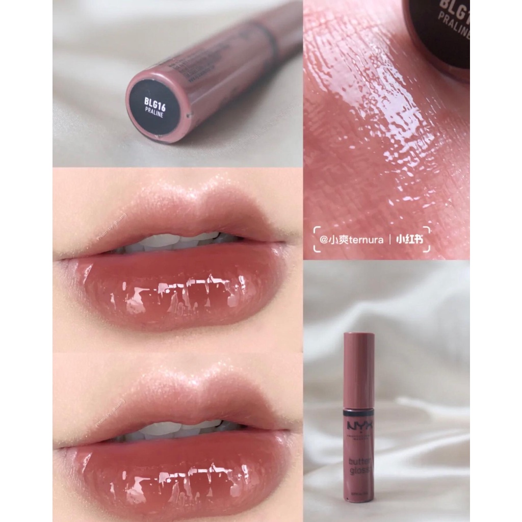 (Bill US) Son bóng căng mọng môi Nyx Butter Gloss