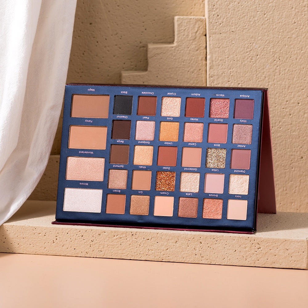 Bảng Phấn Mắt BEAUTY GLAZED 68 Màu Lấp Lánh Chống Thấm Nước Trang Điểm Đa Năng
