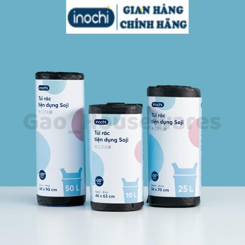 [FreeShip] Túi đựng rác tự hủy có quai cao cấp inochi, bọc đựng rác, bao đựng rác, đạt tiêu chuẩn xuất khẩu Châu Âu