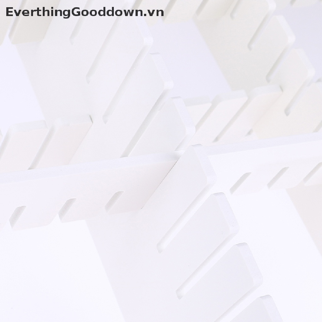 Everthinggood 1 Khay Chia Ngăn Tủ Bằng Nhựa Trong Suốt Tiện Dụng