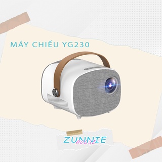 (Tằng kèm dây HDMI) Máy chiếu mini YG230 Led HD chính hãng LEJIADA bản hỗ trợ kết nối không dây với thiết bị di động