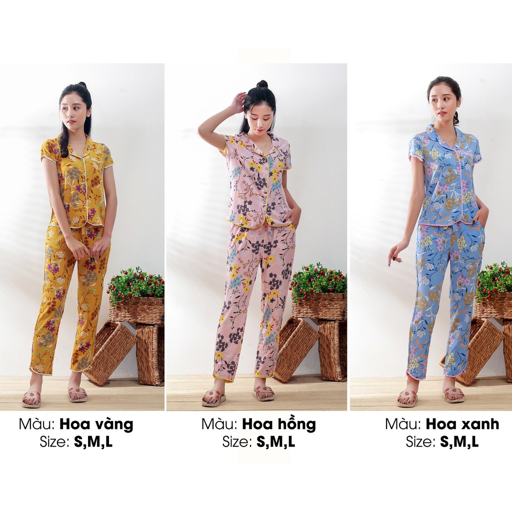 [Mã WABRWA8 giảm 15% đơn 99k] Bộ mặc nhà Sunfly xuân hè ST8447 | BigBuy360 - bigbuy360.vn