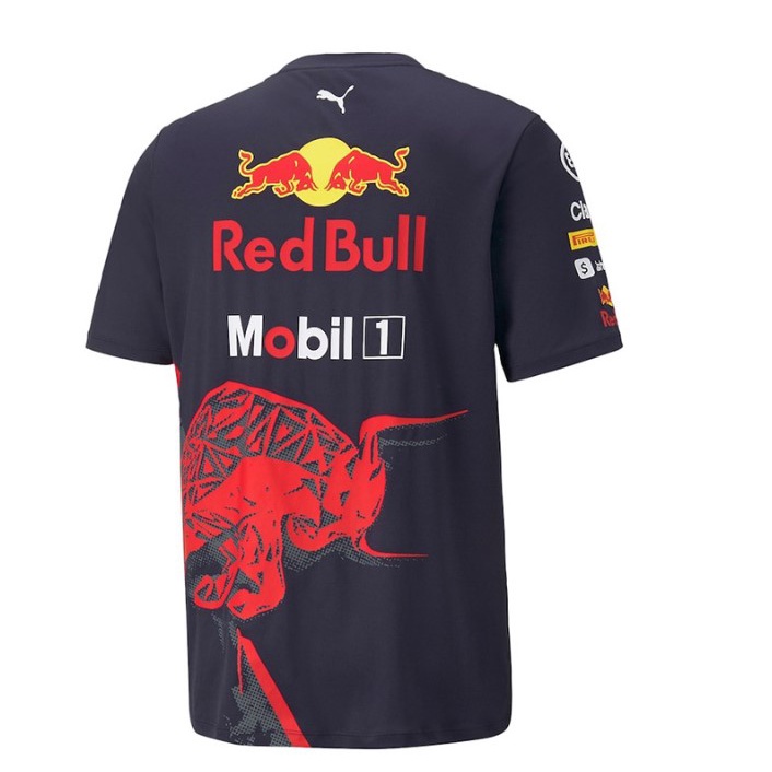 Áo Thun Tay Ngắn Họa Tiết Xe Máy martin Redbull 2022 New F1 aston martin Cho Nam