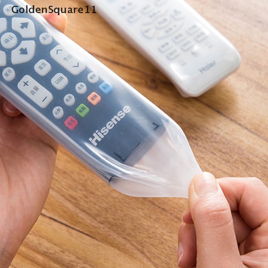Vỏ Bọc Điều Khiển TV / Điều Hòa Bằng Silicone Màu Dạ Quang Chống Bụi Goldsquare11