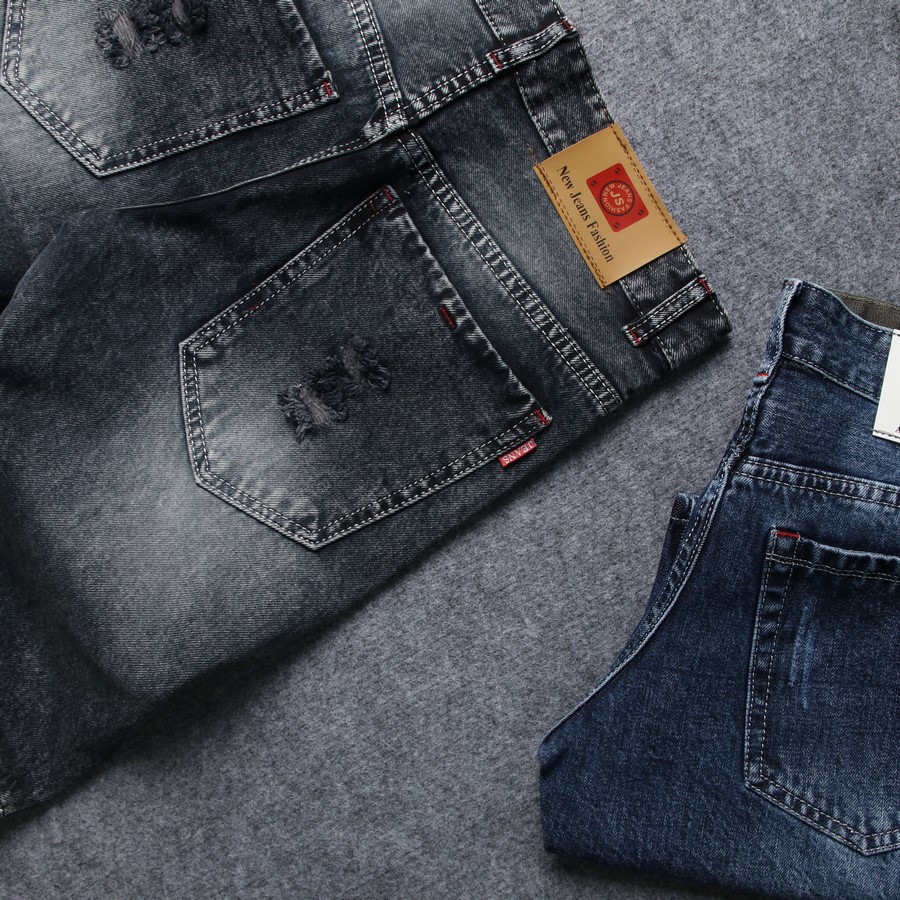 Quần short jean nam đen bạc rách đẹp TS415 Tronshop | BigBuy360 - bigbuy360.vn